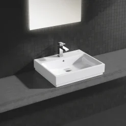 Cube Ceramic 39477 60 cm Bänktvättställ
