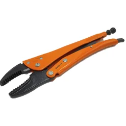 Curved Jaws with wire cutter