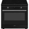 CX91IMBL Svart 90cm med Varmluft och Timerfunktion