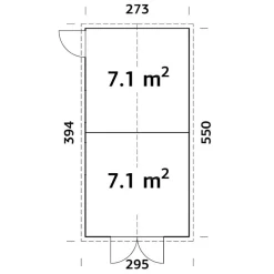 Dan 14,2 m2