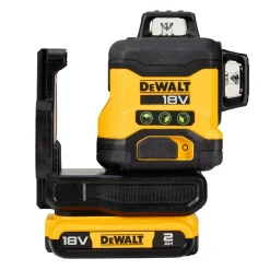 DCLE34031D1-QW 18V 2,0 Ah 3X360º Med Laddare