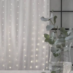 Dew Drop Hängande Gardinslinga LED