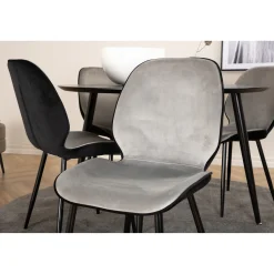 Dipp Ø115 cm med 4 Emma Stolar