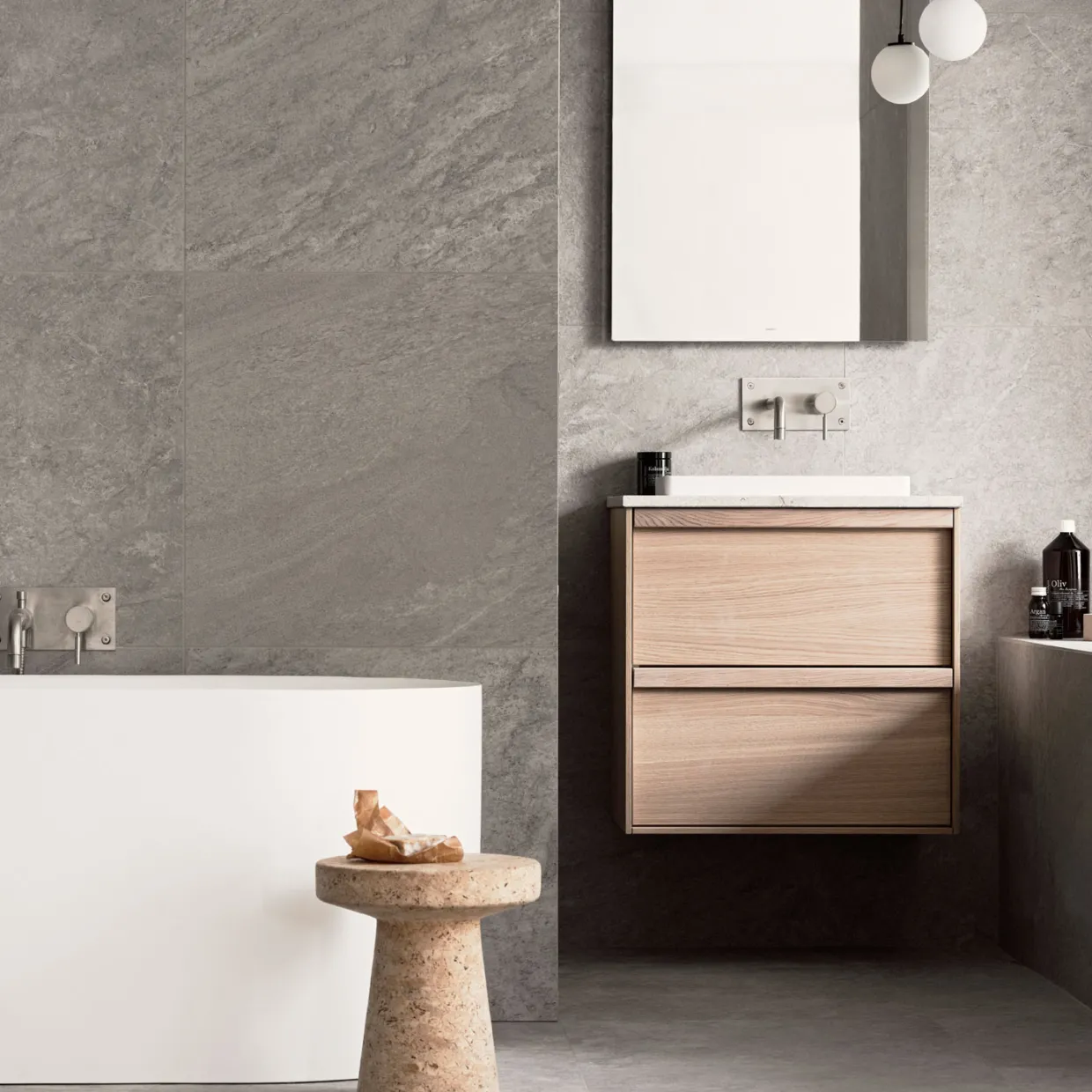D36 Quartzit Grey 30x60 cm
