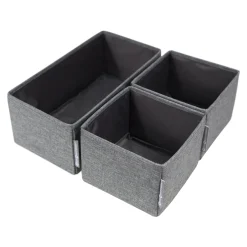Drawer Organizer 3-Set Grå