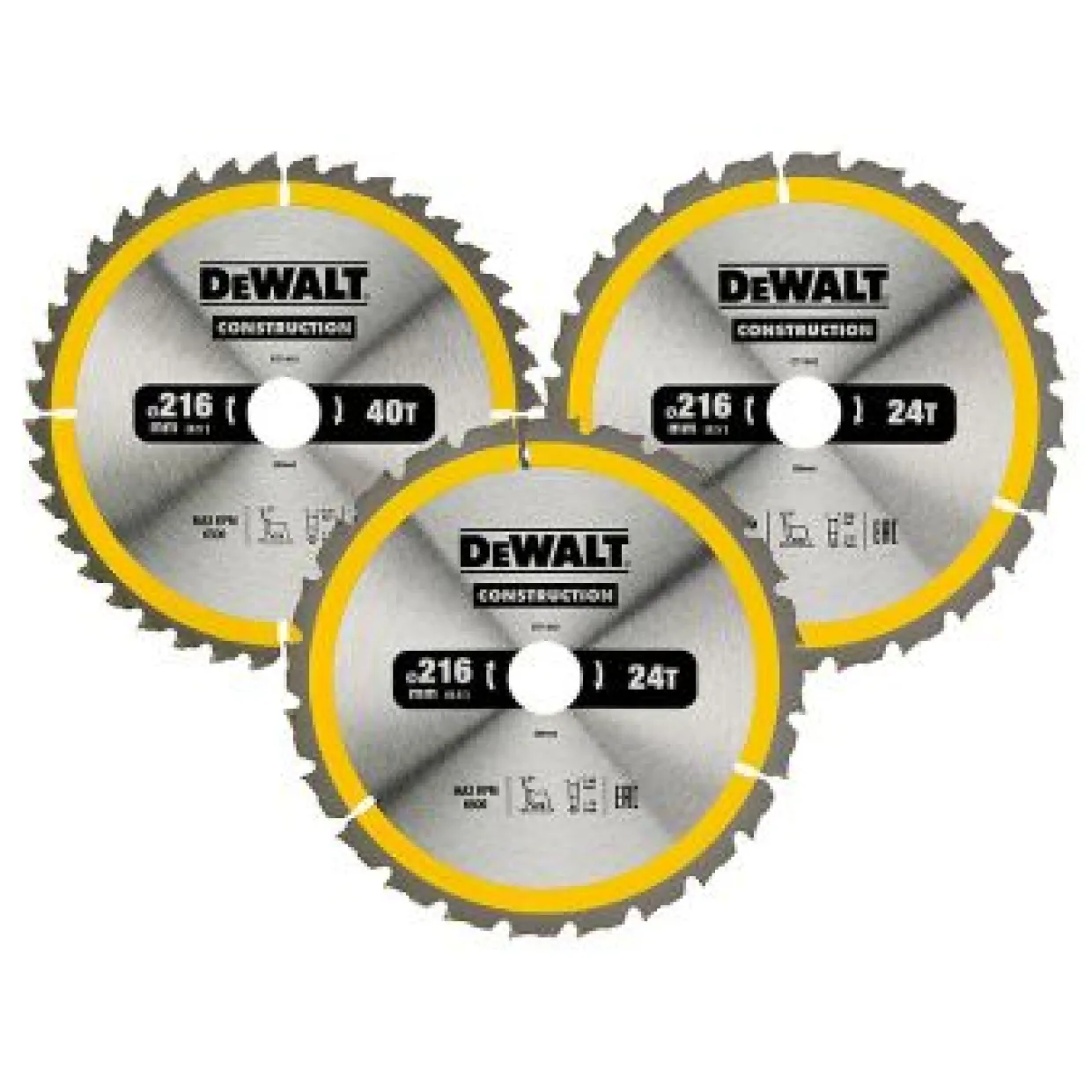 DT1962 216 mm 3-Pack