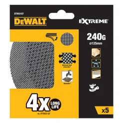 DTM3107 125 mm 120G 5-Pack Till Excenterslip