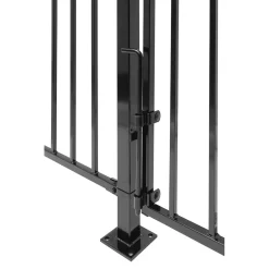Dubbel Klassisk 360X90 cm Svart