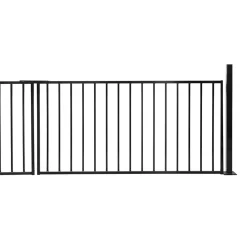Dubbel Klassisk 360X90 cm Svart