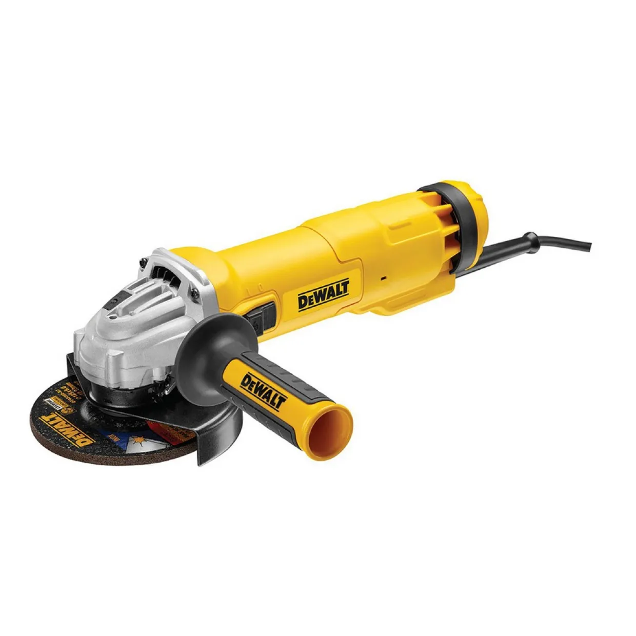 DWE4237 125mm 1400W 0/V-Brytare
