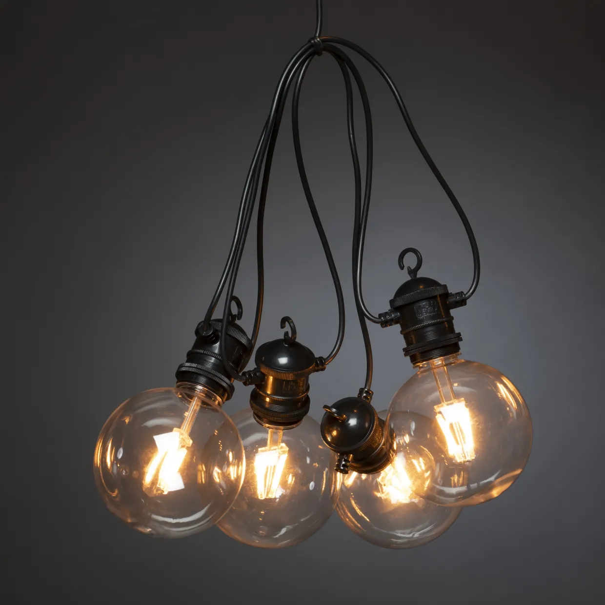 E27 10 amber LED