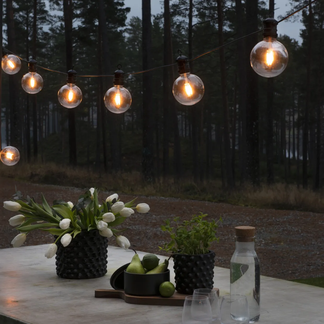 E27 10 amber LED
