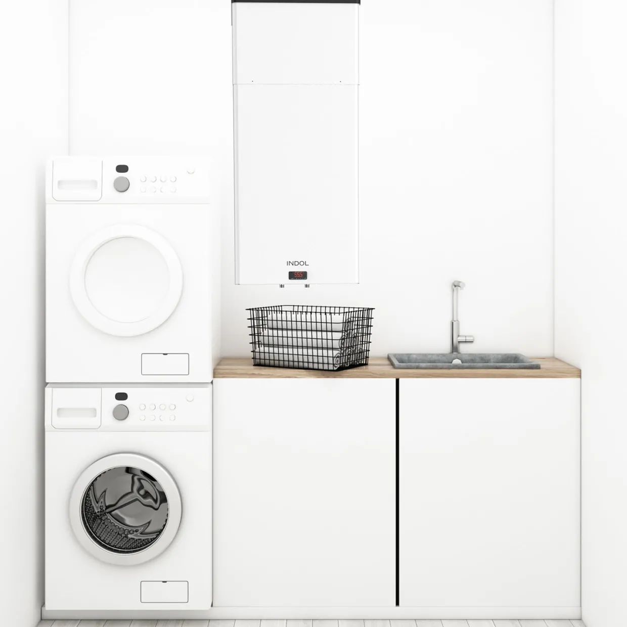 EcoHeat 100 Wifi-Styrd 118L
