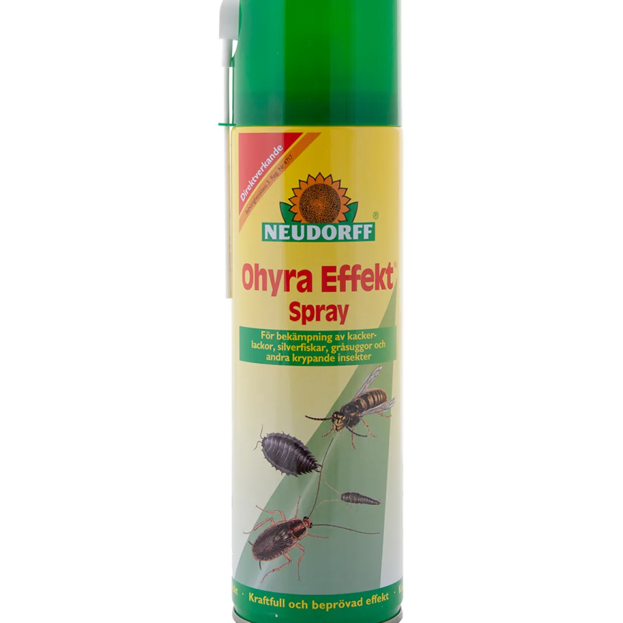 Effekt Ohyra Spray 500 ml för Krypande Insekter, Ren Naturprodukt från Krysantemumblomman
