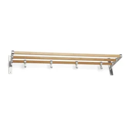 Elegant 40cm Aluminium & Ek med Krokar