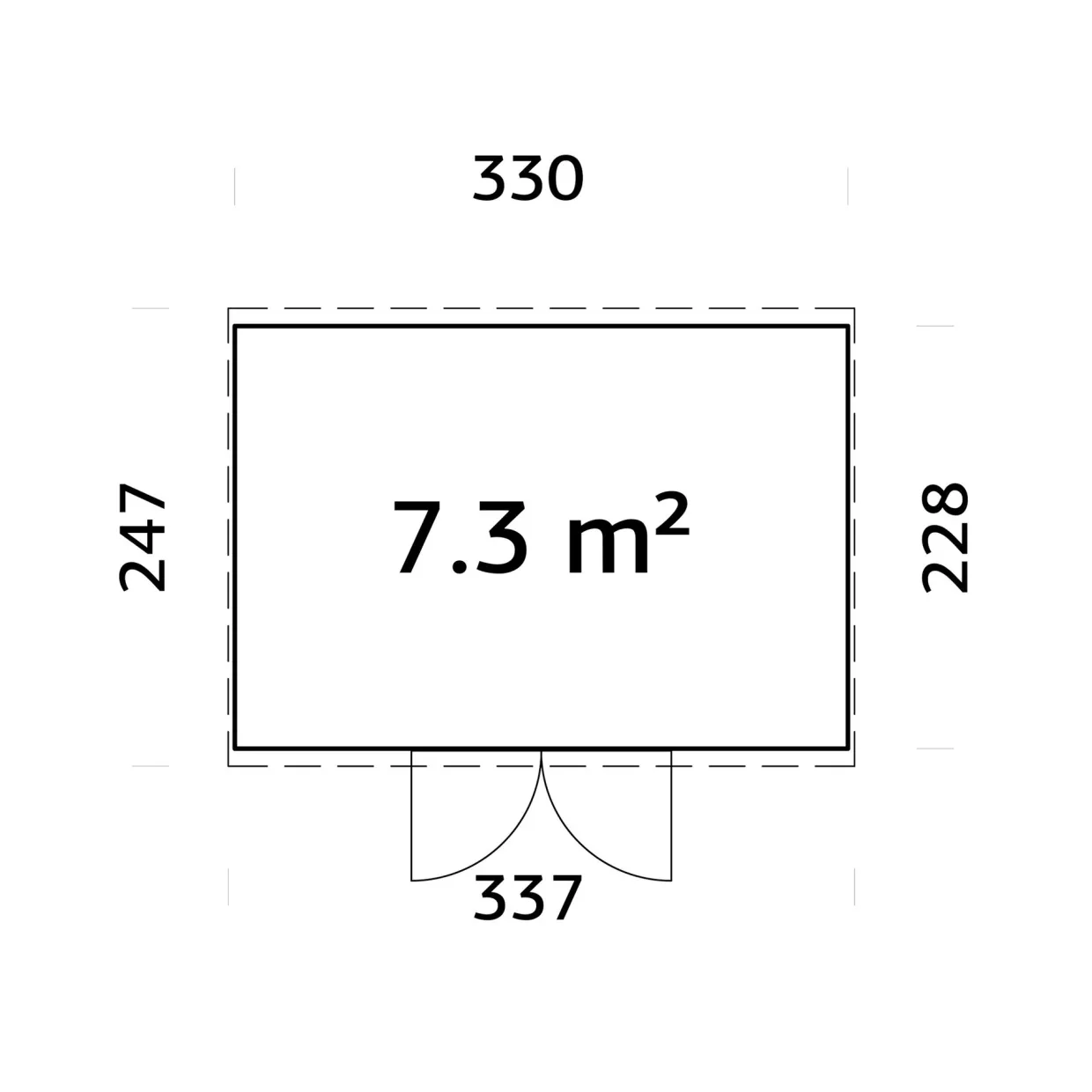 Elias 7,5 m² (inv. 7,3 m²)