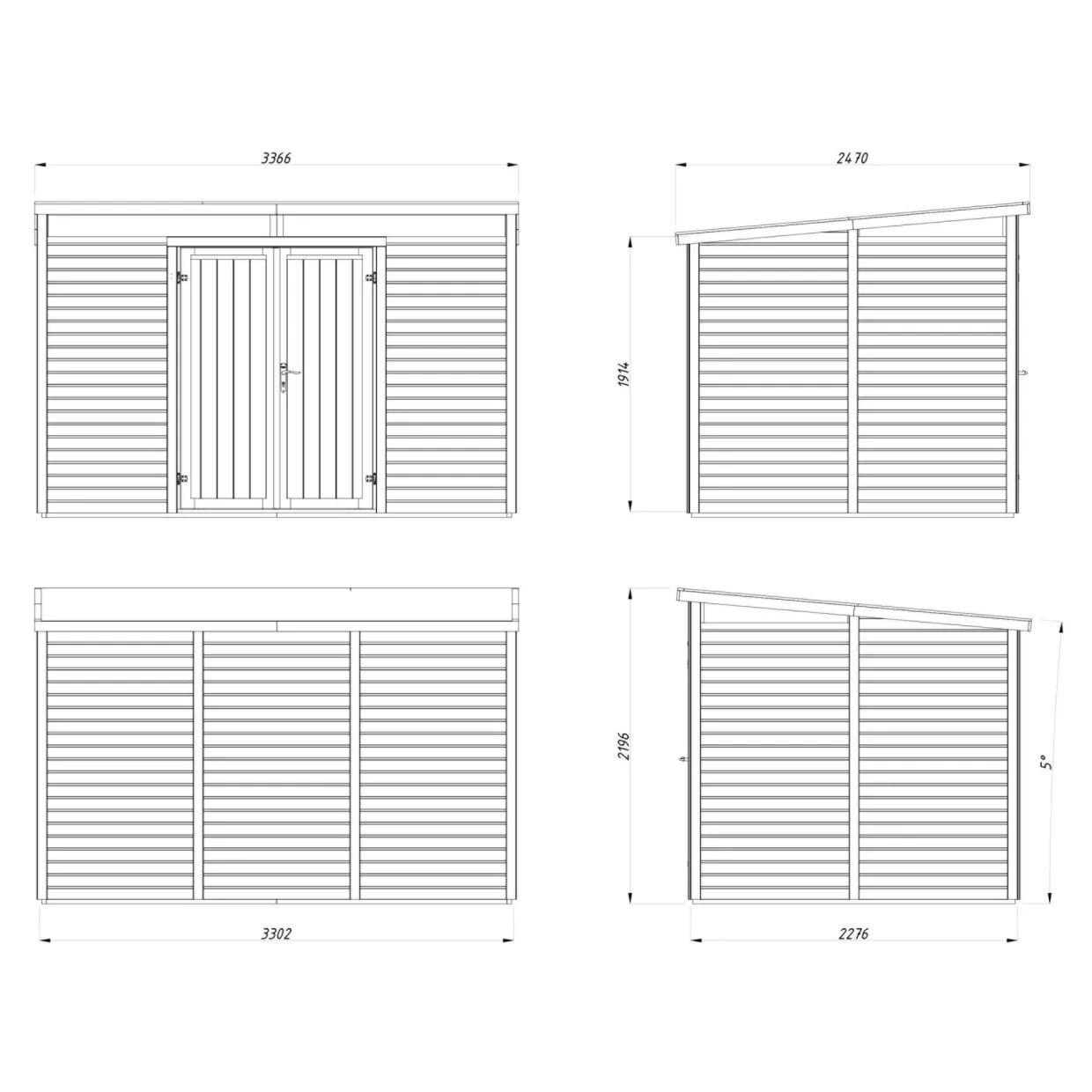 Elias 7,5 m² (inv. 7,3 m²)