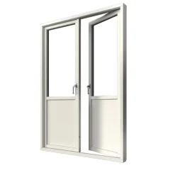 Elit Retro 3-Glas Aluminium