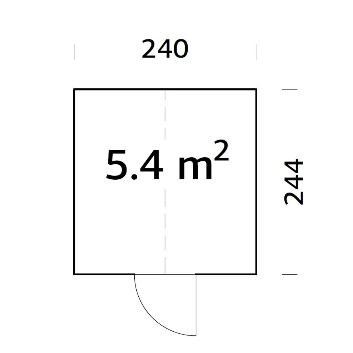 Emilia 5,8 kvm