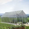 Essence Aluminiumram med UV-Skyddad Polykarbonat & Ventilationsfönster, 11,8 m²