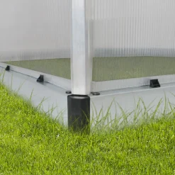 Essence Aluminiumram med UV-Skyddad Polykarbonat & Ventilationsfönster, 11,8 m²