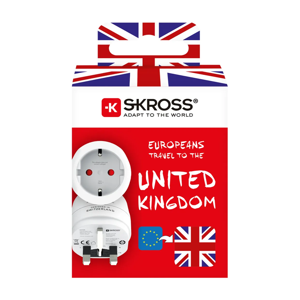 Europa till UK Jordad