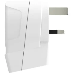Europa till UK med Dubbla USB-A 12W Jordad