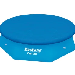 Fast Set Överdrag för Rund Pool Ø 244 cm