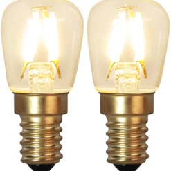 Filament E14 Soft Glow 1,3W 2100K 2-pack