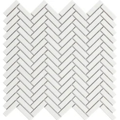 Fishbone White Glossy cm