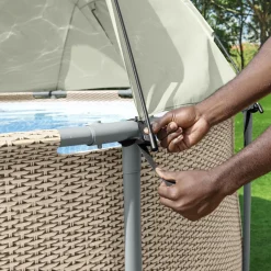 Flowclear För Ovanmarkpooler Canopy