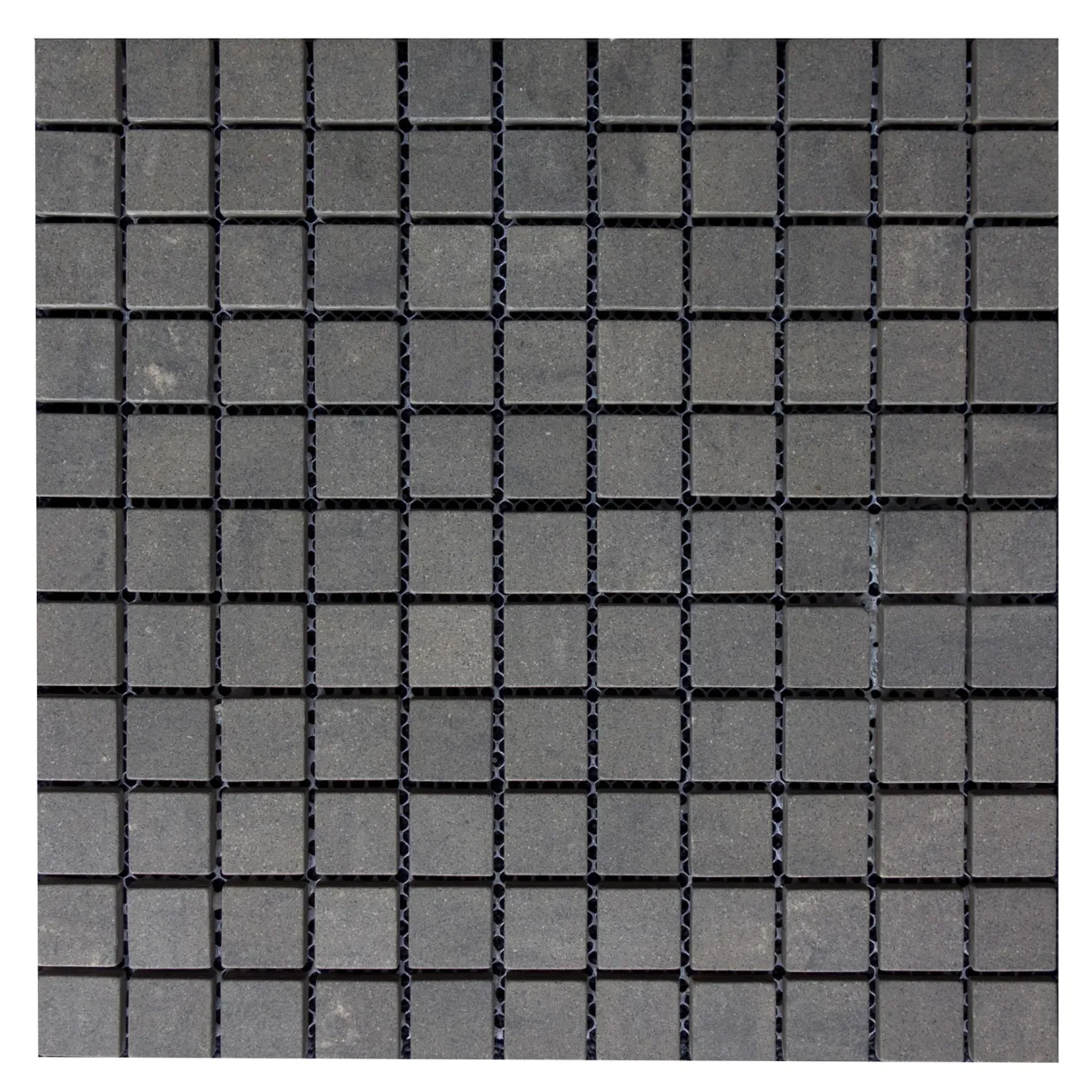 Fojs Collection Steel Mosaic Matt Grå 3x3 cm