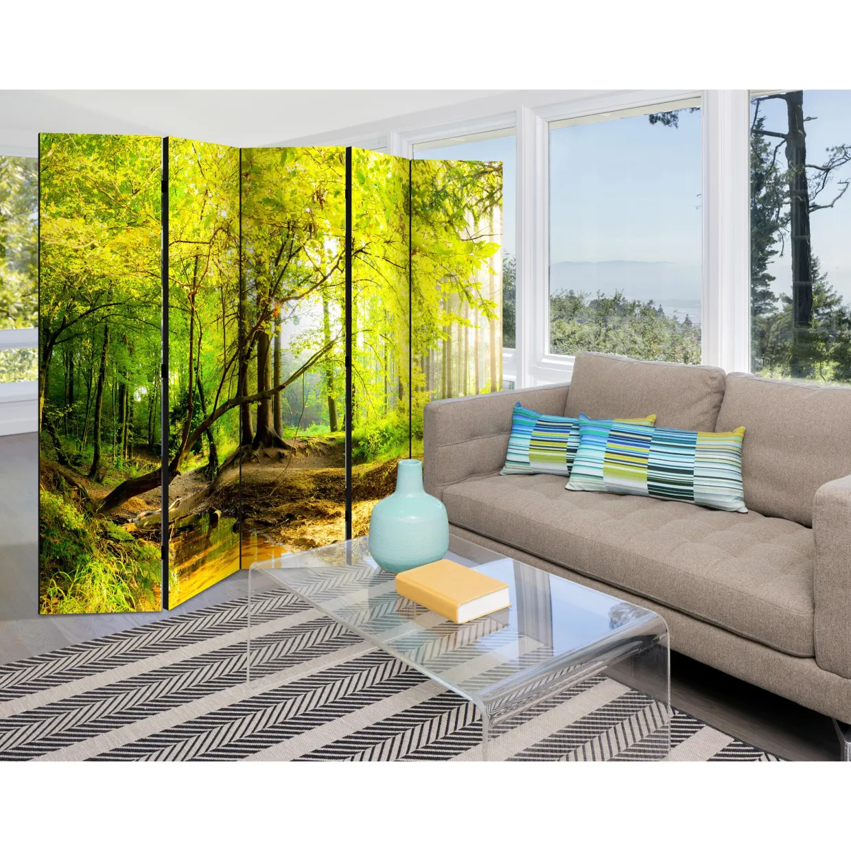 Forest Clearing II 225x172 cm