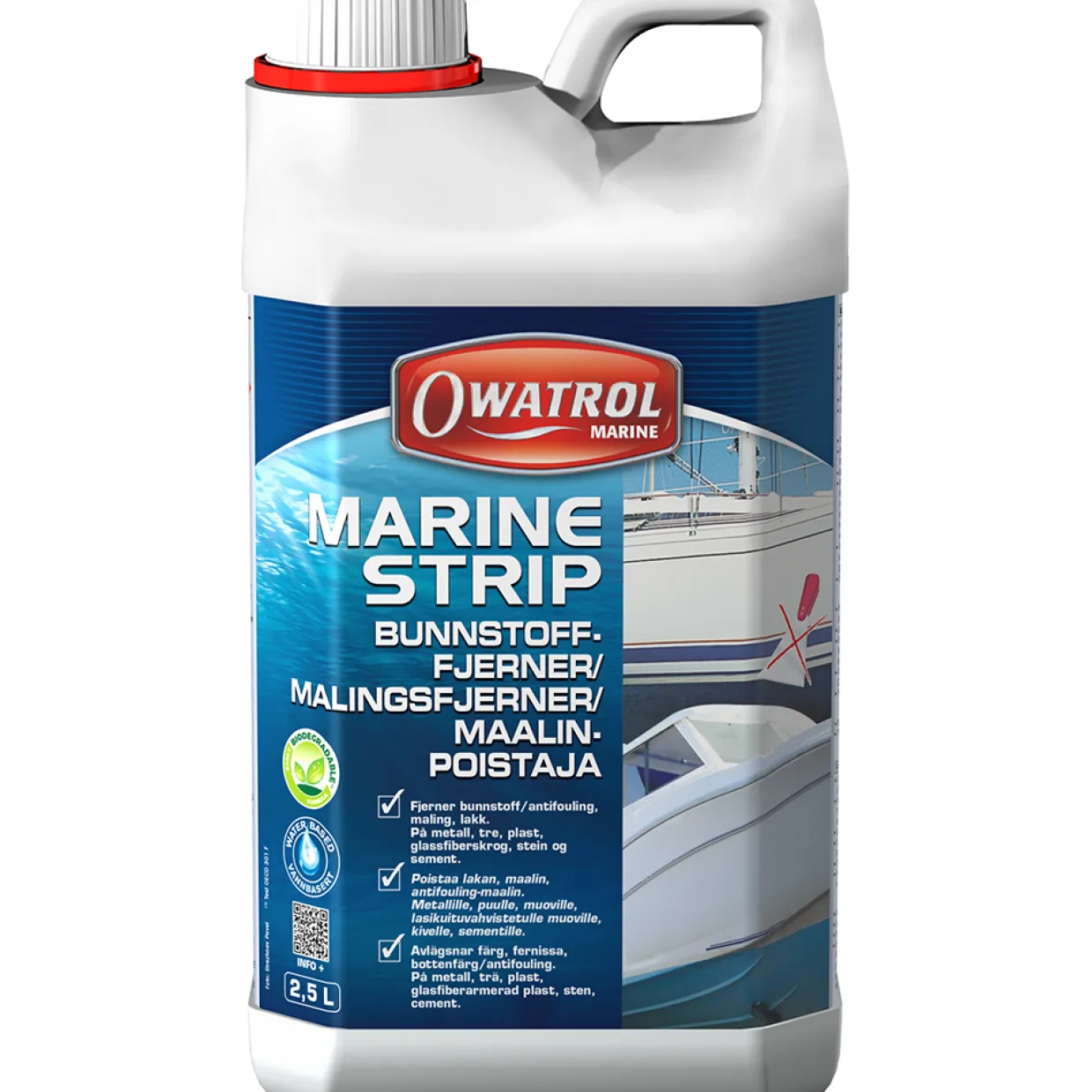 Färgborttagning Marinestrip Owatrol