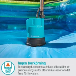 för Regnvattentunna 2000/2 18V P4A Set (2,5Ah batteri + standardladdare)