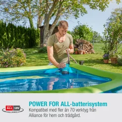för Rent Vatten 2000/2 18V P4A Set (2,5Ah batteri + standardladdare)