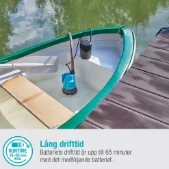 för Rent Vatten 2000/2 18V P4A Set (2,5Ah batteri + standardladdare)