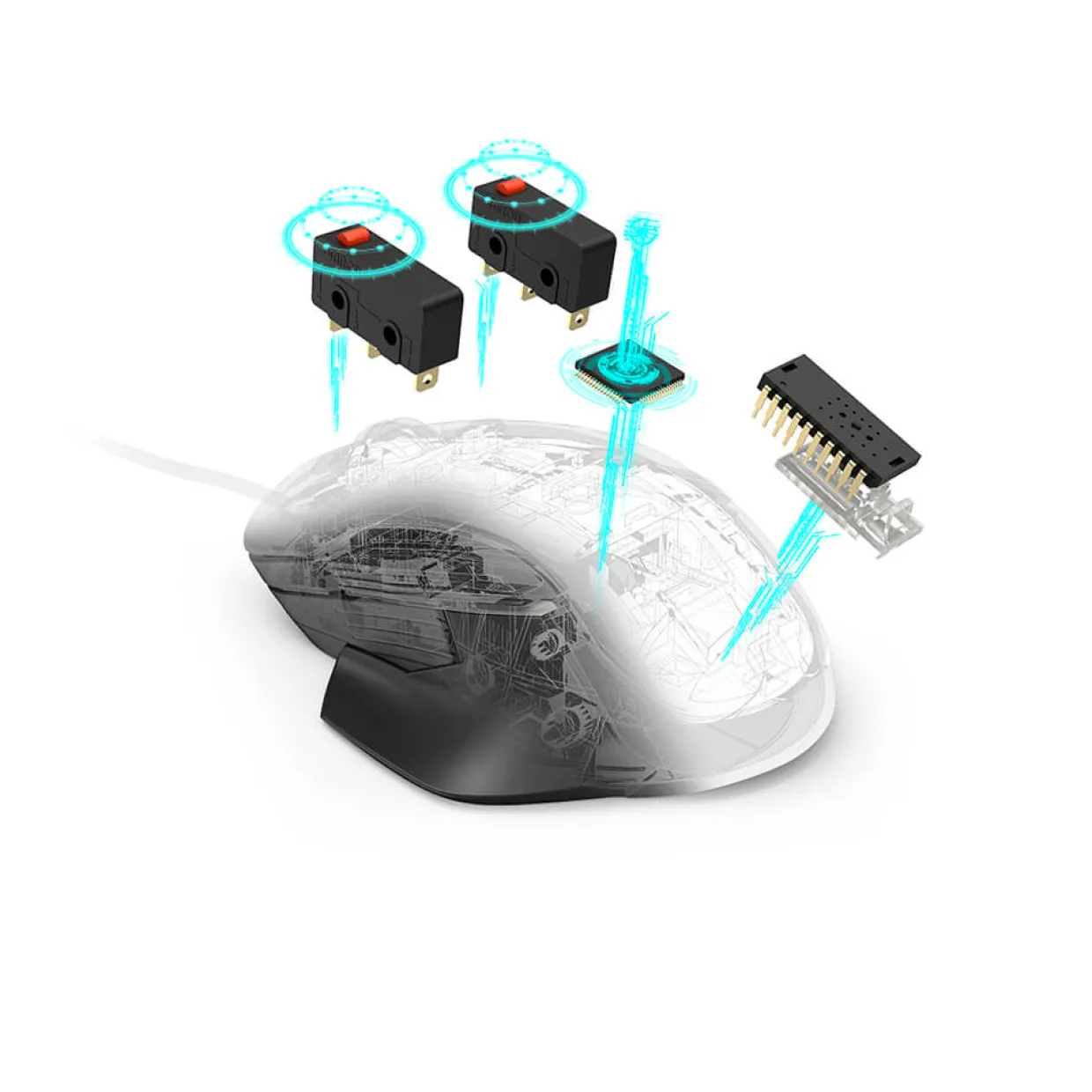 Gaming Reaper 900 Morph Optisk 10000Dpi Svart