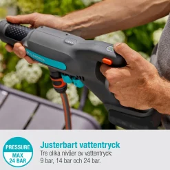Garden AquaClean 24/18V RtU set (2,5Ah batteri + standardladdare)