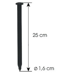 GardenEdge Plast 1,6x25 cm