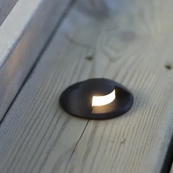 Garden 24 Utomhus LED Spotlight Svart Aluminium
