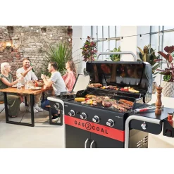 Gas2Coal 2.0 4B, Gasolgrill/Kolgrill med 4 Brännare