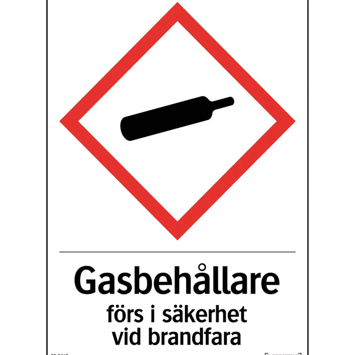 Gasflaskor Vit Reflex