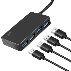 3.2 Gen1 4 USB-A-portar