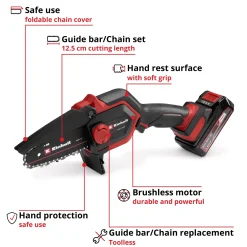 GE-PS 18/15 Li Bag KIT Sladdlös med 2,5 Ah Batteri