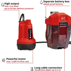 GE-SP 18 Li Utan Batteri & Laddare