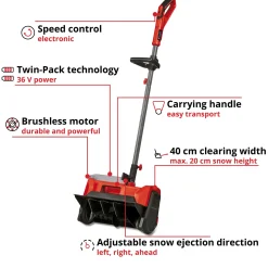 GE-ST 36/40 Li E-Solo 36 Volt Sladdlös exkl. Batteri och Laddare