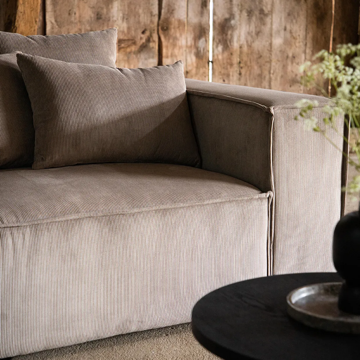 Gillholmen Manchester Brun 3-Sits