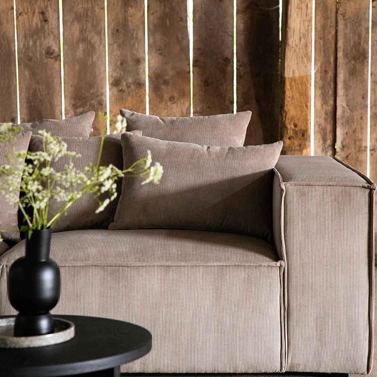 Gillholmen Manchester Brun 3-Sits