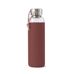 Glas Rubber 600 ml Campingvattenflaska